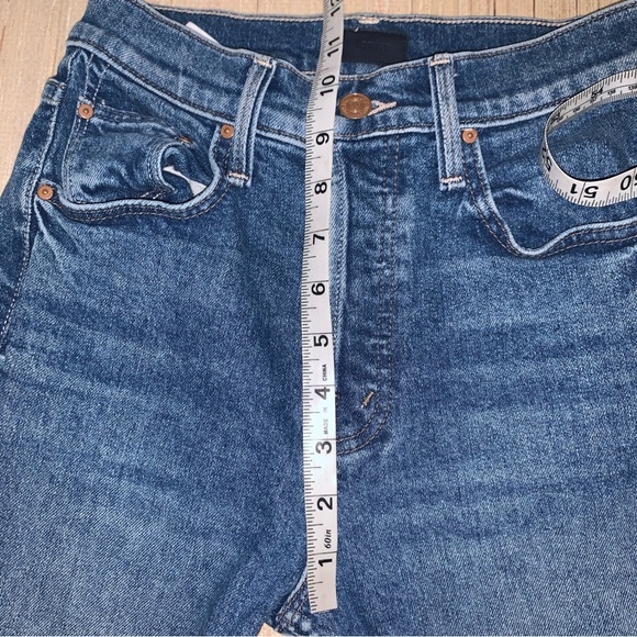 Mother The Tomcat Ankle Fray in Arigato Mr. Roboto Women’s Size 24 Medium Wash - Picture 11 of 14